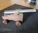 1/4 Scale Black Powder Cannon New