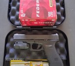 Glock 21,light & 200rds .45 